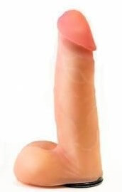 Насадка Egzo с мошонкой 17,5 см, телесная