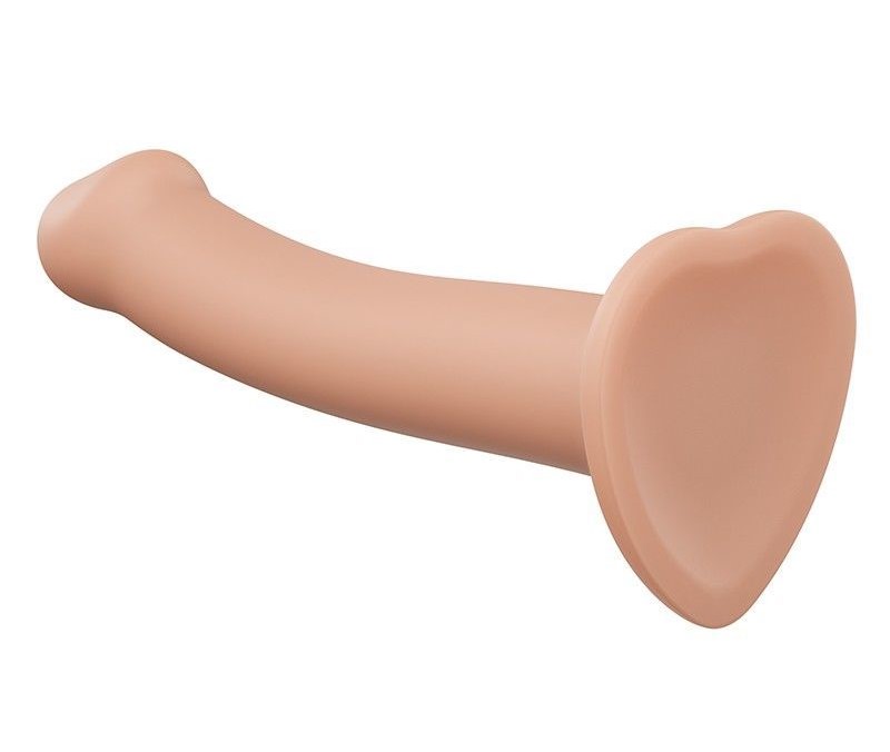 Насадка для страпона Strap-On-Me Dual Density Silicone Bendable Dildo - XL, телесная