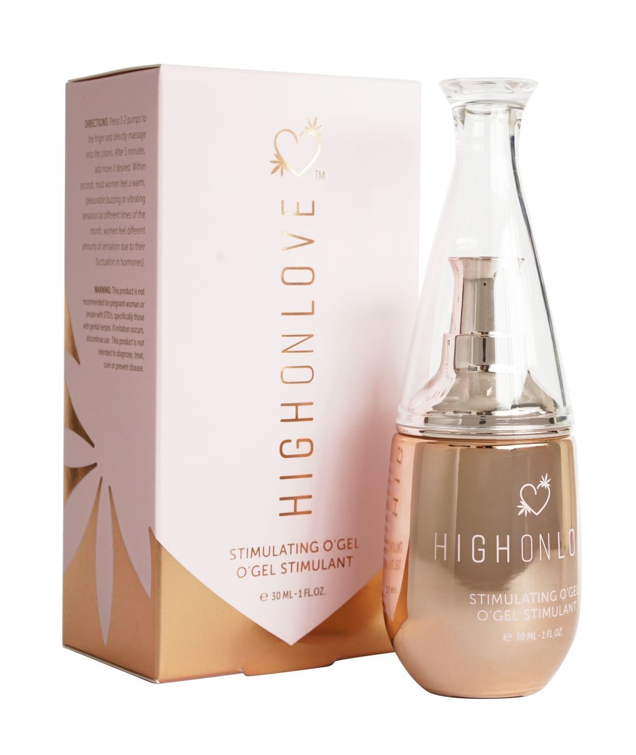 Гель-вибратор для стимуляции клитора HighOnLove Stimulating O'Gel, 30 мл