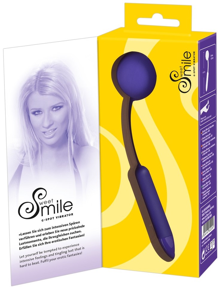 Вибратор для точки G Smile G-Spot Vibrator, фиолетовый