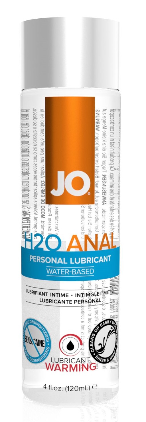 Анальный лубрикант JO H2O Anal Lubricant Warming - согревающий эффект, 120 мл