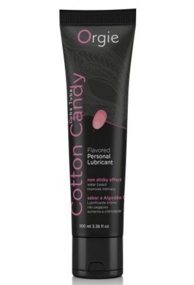 Съедобный лубрикант Orgie Lube Tube Cotton Candy - сахарная вата, 100 мл