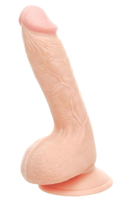Реалистичный фаллоимитатор G-Girl Style Dong With Suction Cap, телесный