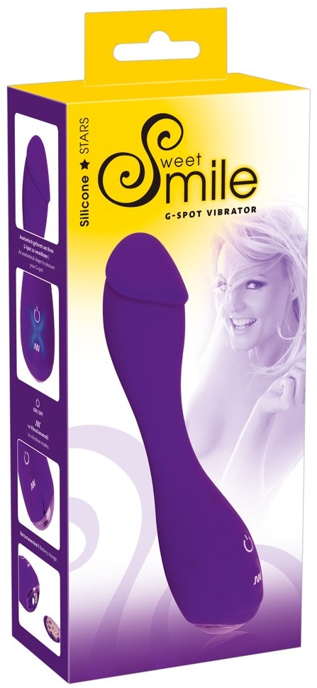 Вибратор для точки G Sweet Smile G-Spot Vibrator, фиолетовый