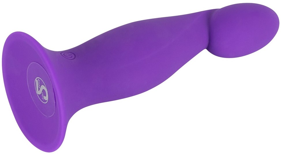 Вибратор для точки G на присоске Pure Lilac Vibes, фиолетовый