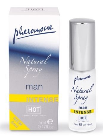 Мужские духи с феромонами Hot Pheromone Natural Spray Man Intense, 5 мл