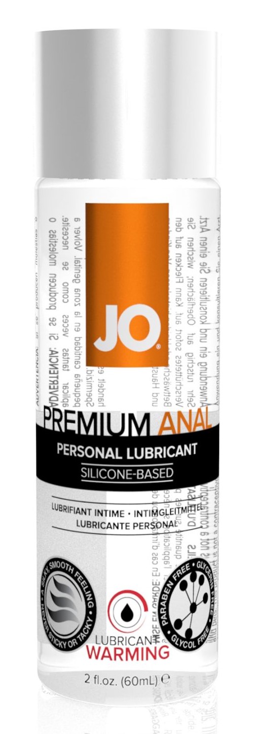 Анальный лубрикант на силиконовой основе JO Premium Anal Lubricant Warming - согревающий эффект, 60 мл