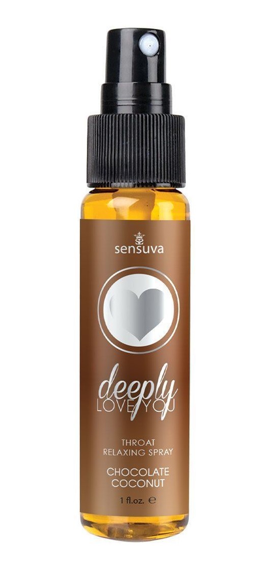 Спрей для минета Deeply Love You Chocolate Coconut - шоколад, кокос, 29 мл