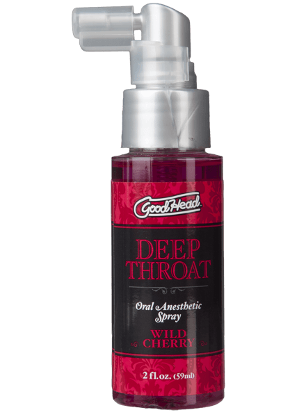 Спрей для глубокого минета Doc Johnson GoodHead Deep Throat Spray Wild Cherry - вишня, 59 мл