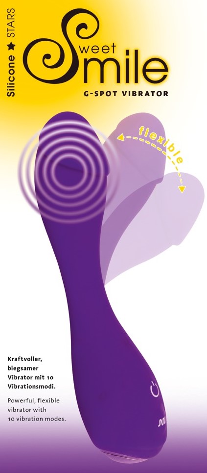 Вибратор для точки G Sweet Smile G-Spot Vibrator, фиолетовый