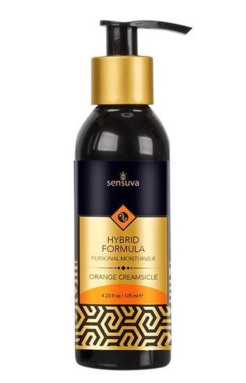 Лубрикант Sensuva Hybrid Formula Orange Creamsicle - апельсиновый крем, 125 мл