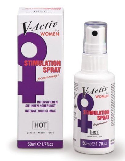 Стимулирующий спрей для женщин V-Activ For Women Stimulation Spray, 50 мл