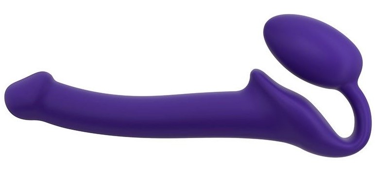 Безремневой страпон Strap-On-Me Dildo Size S, фиолетовый