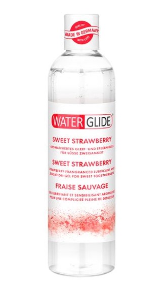 Лубрикант Waterglide Sweet Strawberry - аромат клубники, 300 мл