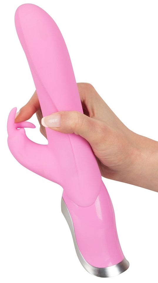 Вибратор кролик с ротацией Smile Rotating Rabbit Vibrator, розовый