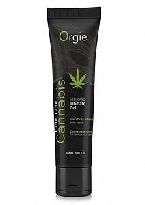 Съедобный лубрикант Orgie Lube Tube Cannabis, 100 мл