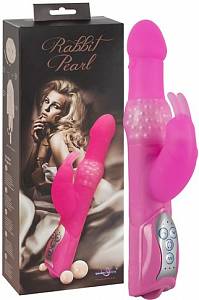 Вибратор кролик Rabbit Pearl, розовый