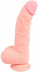 Фаллоимитатор Medical Silicone Dildo 20 см, телесный