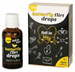 Возбуждающие капли для мужчин и женщин Ero Butterfly Flirt Drops, 30 мл