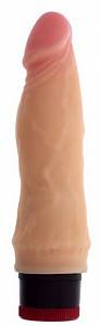 Вибратор RealStuff - 15,5 см, телесный