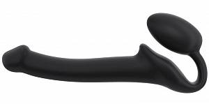 Безремневой страпон Strap-On-Me Dildo Size S, черный
