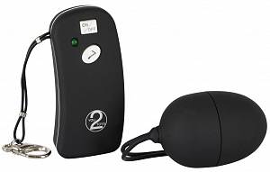 Виброяйцо Ultra Seven Remote Control Egg, черное