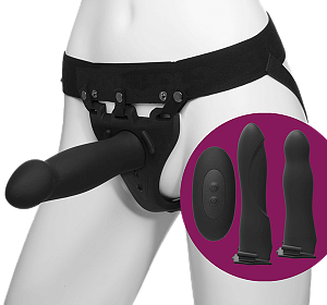 Набор страпонов с вибрацией Body Extensions Be Naughty