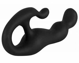 Массажер простаты Bad Kitty Prostate Plug, черный