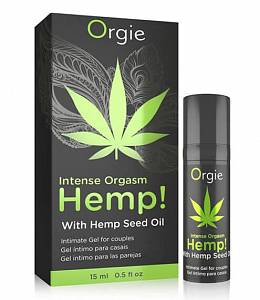 Возбуждающий гель для усиления оргазма Orgie Intense Orgasm Hemp, 15 мл