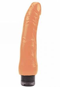 Реалистичный вибратор Real Touch XXX Mambo Vibe - 23 см, телесный