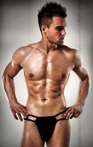 Мужские трусы-стринги Passion 014 Thong S/M