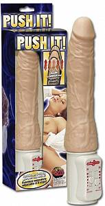 Реалистичный вибратор Push It, телесный