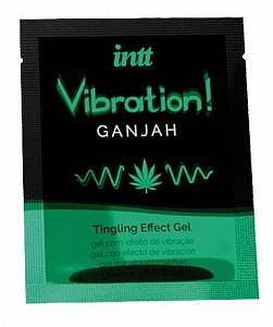 Пробник жидкого вибратора intt Vibration Ganjah, 5 мл