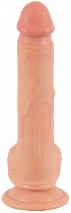 Фаллоимитатор Real Lover medium, телесный