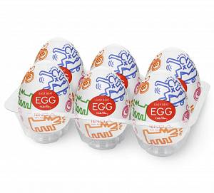 Набор мастурбаторов Tenga Keith Haring EGG Street