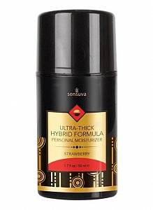 Лубрикант Sensuva Ultra-Thick Hybrid Formula Strawberry - клубника, 50 мл