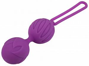Вагинальные шарики Geisha Lastic Balls Violet - S, фиолетовые