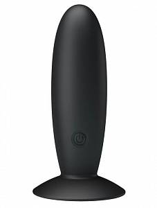 Анальная пробка с вибрацией Pretty Love Butt Plug Massager, черная