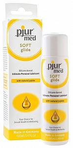 Силиконовый лубрикант для сухой кожи Pjur Med Soft Glide, 100 мл