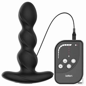 Анальный стимулятор с электростимуляцией Leten Storm