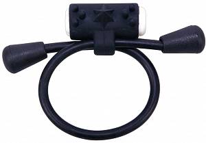 Эрекционное кольцо Silicone Cock Ring, черное