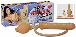 Вибратор Love Balloon, телесный