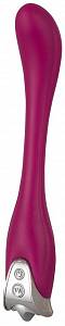 Вибратор для точки G Smile Flexi Lover, вишневый