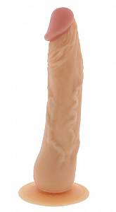 Фаллоимитатор Personalities Cally Flesh Dong - 20,2 см, телесный