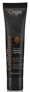 Оральный лубрикант Orgie Lube Tube Chocolate - шоколад, 100 мл