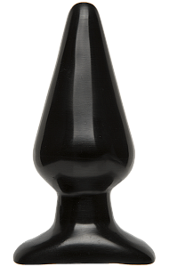 Анальная пробка Classic Butt Plug Smooth Large, черная