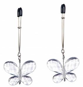 Зажимы для сосков Bad Kitty - бабочки