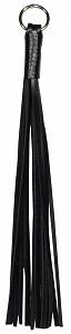 Небольшая плеть Zado Finger Whip Leather, черная