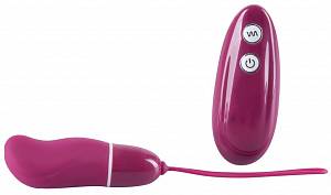 Виброяйцо с дистанционным пультом Smile Remote Control Berry, красное