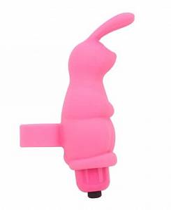 Мини вибратор на палец MisSweet Sweetle Rabbit, розовый